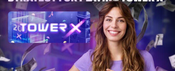 Visual guide on choosing optimal strategies for playing TowerX, featuring key tips and tactics.