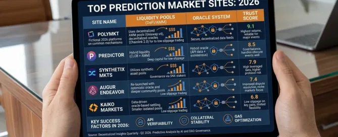 Best Prediction Market Sites in 2026: How Liquidity Pools and Oracle Systems Define Which Platforms Actually Work